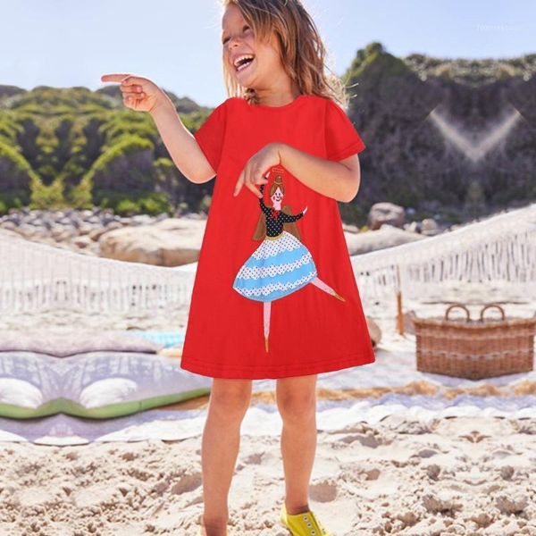girl's dresses girls dress summer baby kids casual short sleeve cartoon patterns cotton 1-7 year vestidos de verano1, Red;yellow
girl's dresses girls dress summer baby kids casual short sleeve cartoon patterns cotton 1-7 year vestidos de verano1, Red;yellow