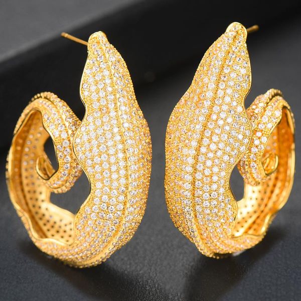 siscathy luxury pave cubic zirconia women earring 2021 fashion jewelry brand charms elegant big wide hoop earrings for & huggie, Golden;silver
siscathy luxury pave cubic zirconia women earring 2021 fashion jewelry brand charms elegant big wide hoop earrings for & huggie, Golden;silver
