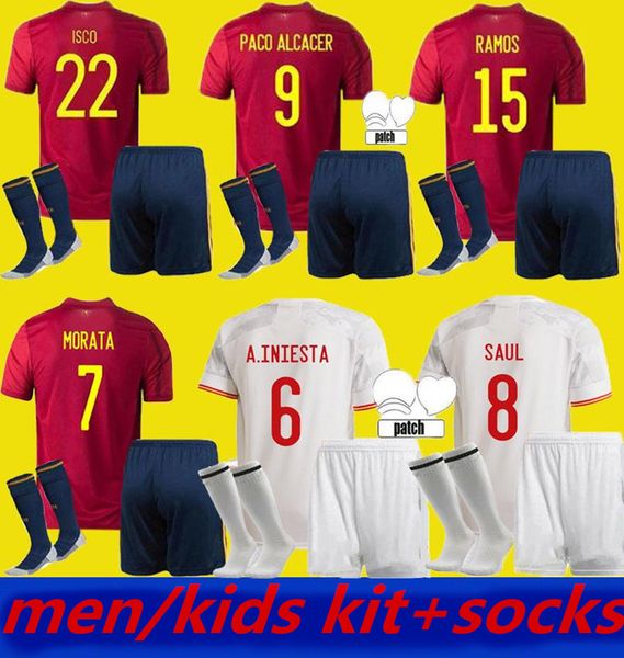 camiseta 2021 2022 spain soccer jersey espana 21 22 asensio morata isco iniesta alcacer saul xavi raul españa football shirts men + kids kit, Black;yellow
camiseta 2021 2022 spain soccer jersey espana 21 22 asensio morata isco iniesta alcacer saul xavi raul españa football shirts men + kids kit, Black;yellow