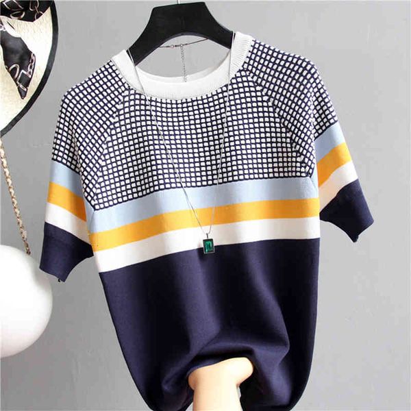 women's blouses & shirts blusas shÃnmes mujer de moda novas blusas vintage listradas verão rosa elasticida manga curta azul mulheres 9a, White
women's blouses & shirts blusas shÃnmes mujer de moda novas blusas vintage listradas verão rosa elasticida manga curta azul mulheres 9a, White