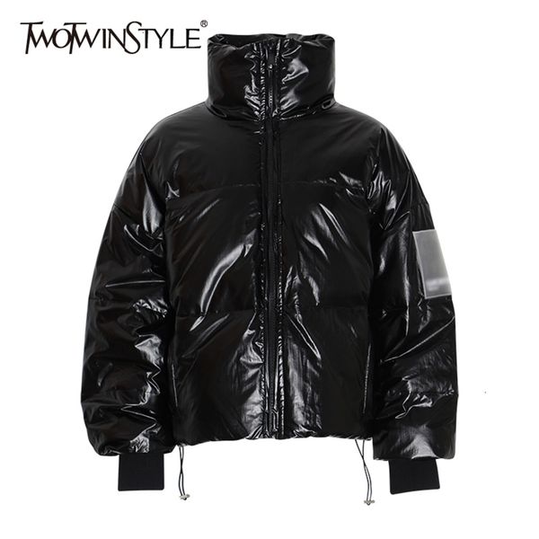 casual solid cotton coat for women turtleneck long sleeve minimalist parkas female fashion clothing winter 210524, Black
casual solid cotton coat for women turtleneck long sleeve minimalist parkas female fashion clothing winter 210524, Black