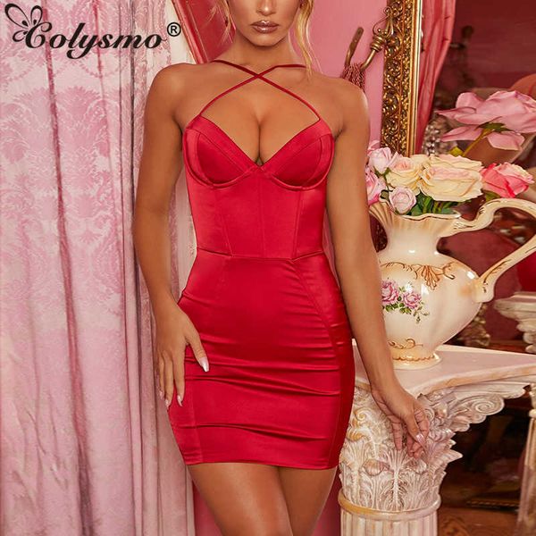 colysmo satin party dress women push up padded summer club wear v-neck front crossed backless bodycon 210527, Black;gray
colysmo satin party dress women push up padded summer club wear v-neck front crossed backless bodycon 210527, Black;gray