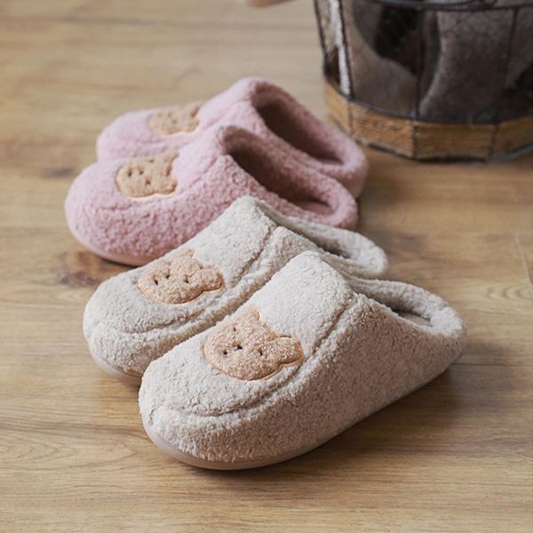 slippers cartoon fur for women cute bear winter warm flock plush bedroom ladies flat shoes house, Black
slippers cartoon fur for women cute bear winter warm flock plush bedroom ladies flat shoes house, Black