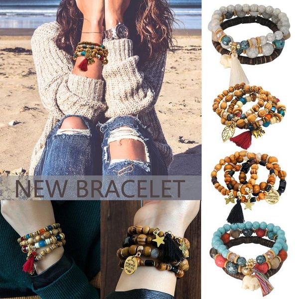 beaded, strands bracelets on hand women bohemian string ocean style multi circle pearl crystal bracelet female jewelry gift, Black
beaded, strands bracelets on hand women bohemian string ocean style multi circle pearl crystal bracelet female jewelry gift, Black