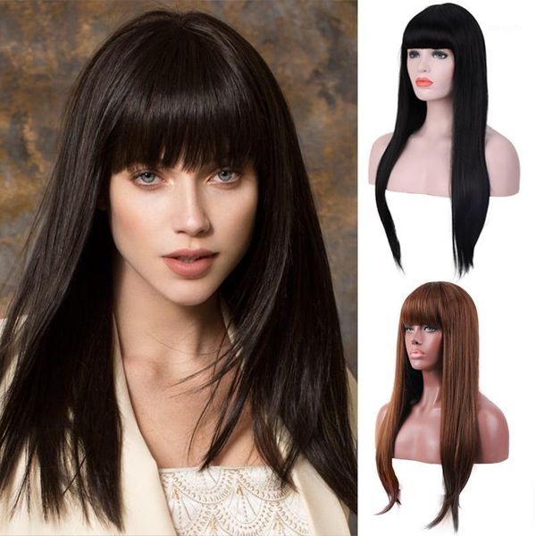 long straight hair black synthetic wigs for women fashion female cosplay party christmas gifts1
long straight hair black synthetic wigs for women fashion female cosplay party christmas gifts1