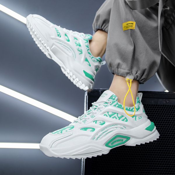 men's shoes spring korean fashion casual sports breathable board student dad, Black;white
men's shoes spring korean fashion casual sports breathable board student dad, Black;white