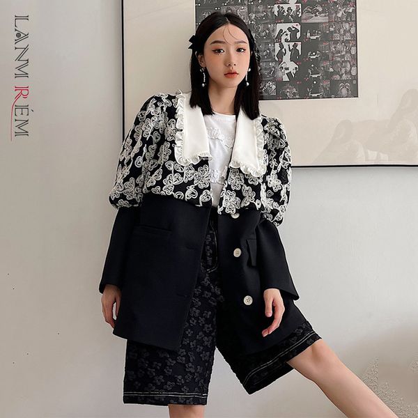 loose black big size printed coat lapel puff sleeve women's jacket fashion trend spring and autumn 2e1168 210507, Black;brown
loose black big size printed coat lapel puff sleeve women's jacket fashion trend spring and autumn 2e1168 210507, Black;brown