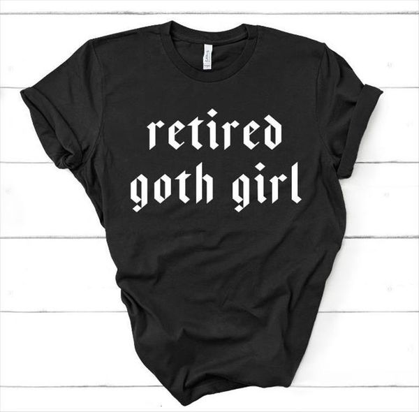 retired goth girl letters print womens cotton casual funny for lady tee hipster drop ship y 91, White
retired goth girl letters print womens cotton casual funny for lady tee hipster drop ship y 91, White