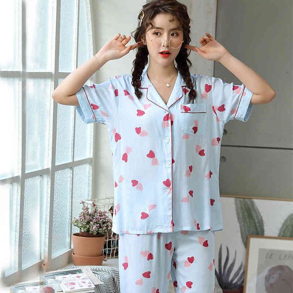 sleepwear spring summer pajamas for cotton love printed sleepwear set women v neck female pyjamas casual homewear n3qi ipa2, Black;red
sleepwear spring summer pajamas for cotton love printed sleepwear set women v neck female pyjamas casual homewear n3qi ipa2, Black;red