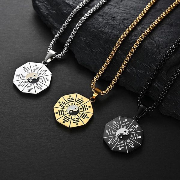 pendant necklaces gossip yin yang necklace round for men woman taoist chinese mystical symbol male jewelry, Silver
pendant necklaces gossip yin yang necklace round for men woman taoist chinese mystical symbol male jewelry, Silver