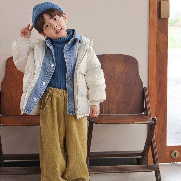 down coat 2022 autumn winter hooded children jackets for girls solid color warm kids coats boys fashion outerwear parkas a44, Blue;gray
down coat 2022 autumn winter hooded children jackets for girls solid color warm kids coats boys fashion outerwear parkas a44, Blue;gray