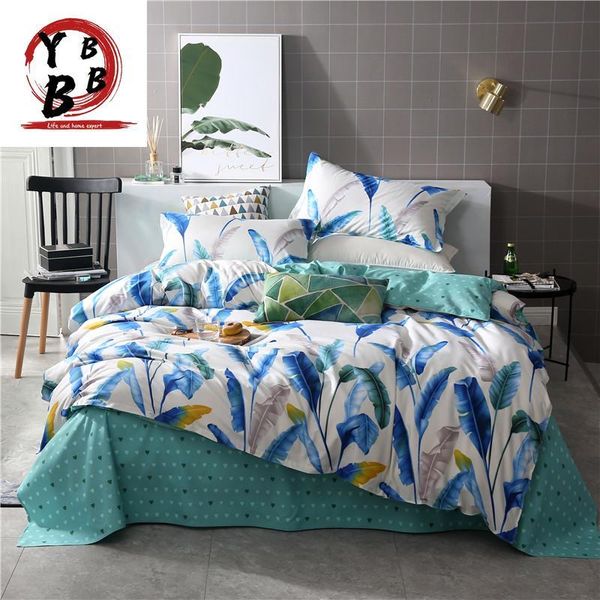 bedding sets white green duvet cover banana leaf bed sheets pillowcases twin king quilt comforter fashion bedclothes
bedding sets white green duvet cover banana leaf bed sheets pillowcases twin king quilt comforter fashion bedclothes