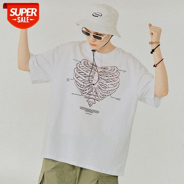 men's short-sleeved t-shirt summer love skull ins hip-hop loose trend couple half-sleeved t #ow8h, White;black
men's short-sleeved t-shirt summer love skull ins hip-hop loose trend couple half-sleeved t #ow8h, White;black