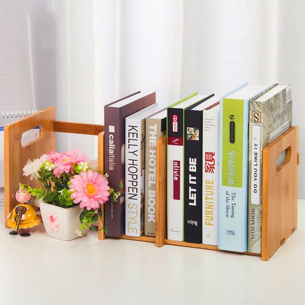 100% bamboo adjustable bookends telescopic wooden bookshelf magazine notebook storage rack desk organizer home office supplies
100% bamboo adjustable bookends telescopic wooden bookshelf magazine notebook storage rack desk organizer home office supplies