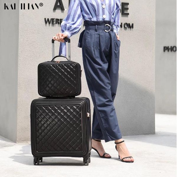 suitcases 18/20/24 inch suitcase set leather rolling luggage women trolley bag travel cabin carry-ons on wheels fashion
suitcases 18/20/24 inch suitcase set leather rolling luggage women trolley bag travel cabin carry-ons on wheels fashion