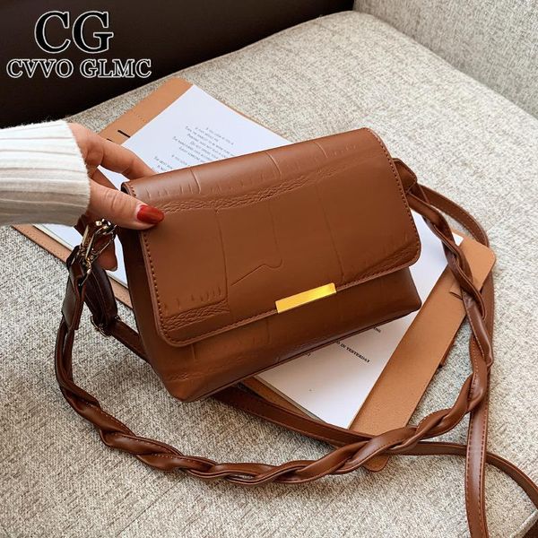shoulder bags cvvo glmc fashion bag ladies retro small square solid color pu messenger designer female handbag purse
shoulder bags cvvo glmc fashion bag ladies retro small square solid color pu messenger designer female handbag purse