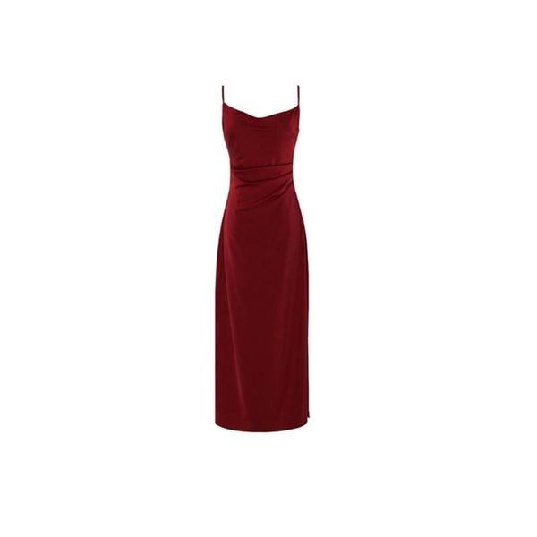 casual dresses satin dress woman sleeveless spaghetti strap evening red black summer 2021 french party wedding vintage silk, Black;gray
casual dresses satin dress woman sleeveless spaghetti strap evening red black summer 2021 french party wedding vintage silk, Black;gray