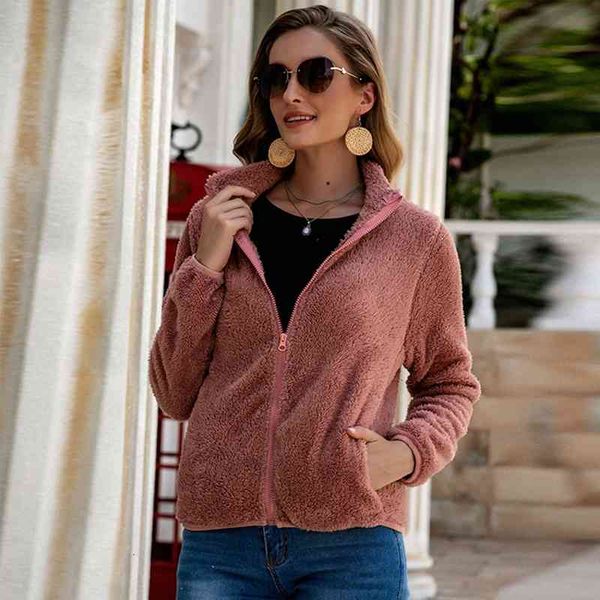 women's jackets fashion pockest elegant faux fur coat women autumn winter warm soft zipper jacket female plush overcoat avbg, Black;brown
women's jackets fashion pockest elegant faux fur coat women autumn winter warm soft zipper jacket female plush overcoat avbg, Black;brown