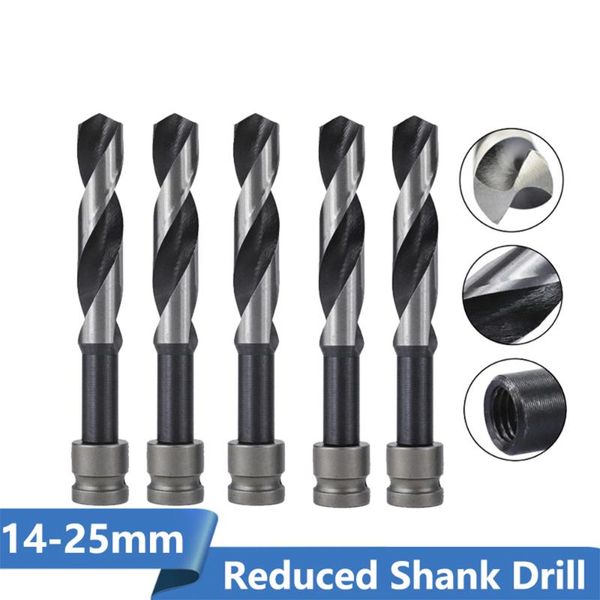 professional drill bits reduced shank hss bit woodworking hole drilling cutter 14mm twist 14/16/18/20/22/25mm
professional drill bits reduced shank hss bit woodworking hole drilling cutter 14mm twist 14/16/18/20/22/25mm