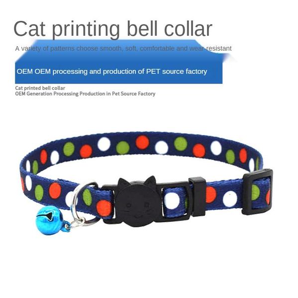 cat collars & leads selling pet supplies collar colorful bells face safety buckle ropeantistress
cat collars & leads selling pet supplies collar colorful bells face safety buckle ropeantistress