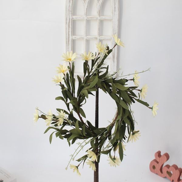 decorative flowers & wreaths artificial flower wreath autumn spring faux floral daisy for front door wall home and farmhouse decor handmade
decorative flowers & wreaths artificial flower wreath autumn spring faux floral daisy for front door wall home and farmhouse decor handmade