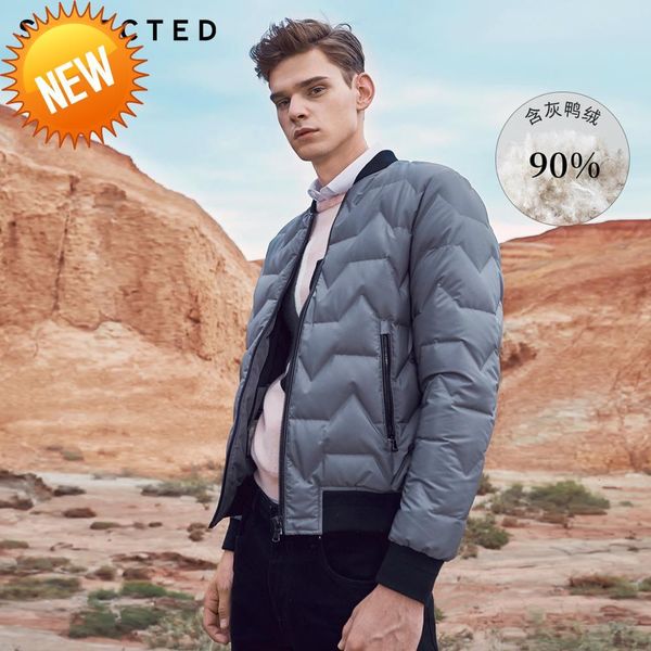 selected men's baseball collar outwear winter short down jacket coat s|419412502, Black
selected men's baseball collar outwear winter short down jacket coat s|419412502, Black