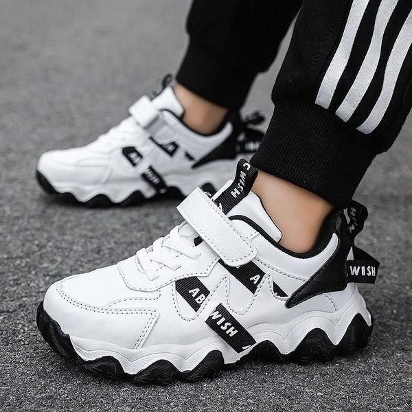 boys shoes kids pu leather sports trainers 2021 spring autumn children breathable running fashion students casual sneakers athletic & outdoo, Black
boys shoes kids pu leather sports trainers 2021 spring autumn children breathable running fashion students casual sneakers athletic & outdoo, Black