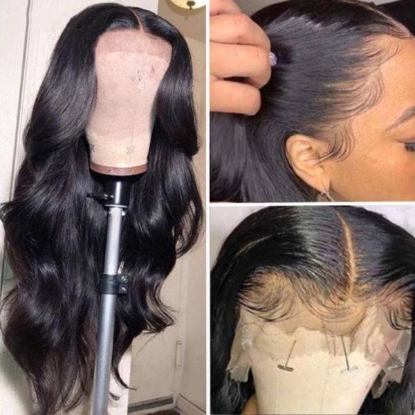 hairmoda 32 inches long glueless body wave lace human hair wigs pre plucked peruvian 13x1 6x1 t part wig 150%, Black;brown
hairmoda 32 inches long glueless body wave lace human hair wigs pre plucked peruvian 13x1 6x1 t part wig 150%, Black;brown