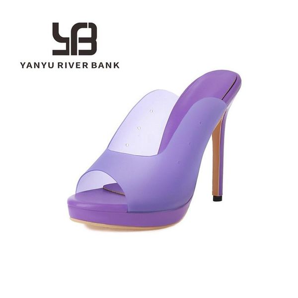 summer super high heel catwalk nightclub slingback sandals large size plastic slippers clear women, Black
summer super high heel catwalk nightclub slingback sandals large size plastic slippers clear women, Black
