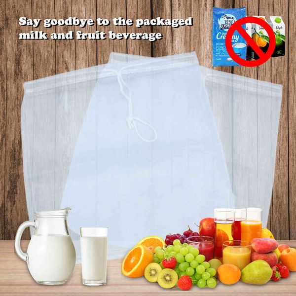 bag milk nut sprouting juice mesh raw soup reusable amazing filter food grade 11.8 x 11.8 inch
bag milk nut sprouting juice mesh raw soup reusable amazing filter food grade 11.8 x 11.8 inch