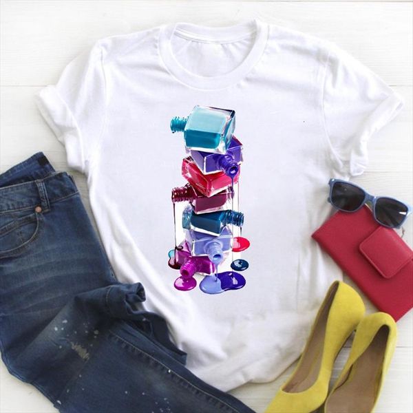 men 3d fingernail make up mens print 90s clothing ladies tee female clothes graphic, White;black
men 3d fingernail make up mens print 90s clothing ladies tee female clothes graphic, White;black