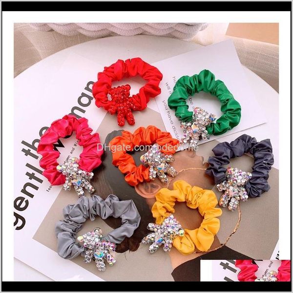 headbands drop delivery 2021 korea purchasing student candy color cartoon full drill bear wild ball rubber band hair ring head tie jewelry n, Silver
headbands drop delivery 2021 korea purchasing student candy color cartoon full drill bear wild ball rubber band hair ring head tie jewelry n, Silver