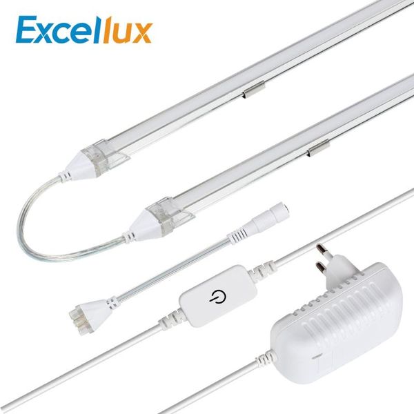 ultra thin 50cm led bar light dc 24v 42leds 2835 rigid strip tube + touch sensor switch for kitchen under cabinet
ultra thin 50cm led bar light dc 24v 42leds 2835 rigid strip tube + touch sensor switch for kitchen under cabinet