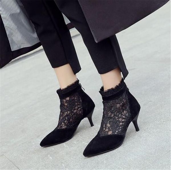 dress shoes pxelena retro rome thin high heels women mesh ankle boots summer spring fashion footwear black 2021 designer pumps 34-43
dress shoes pxelena retro rome thin high heels women mesh ankle boots summer spring fashion footwear black 2021 designer pumps 34-43