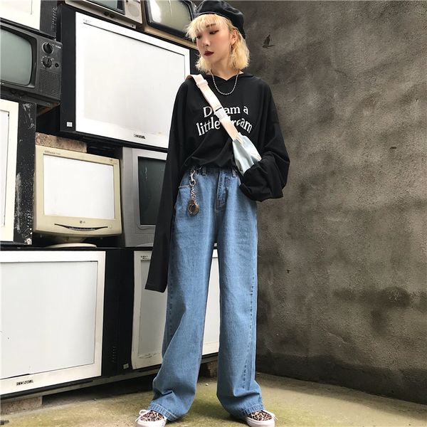 2011LAPPSTER High Waist Jeans Pants Women 2021 Boyfriend Jeans For Women Harajuku Denim Harem Pants Ladies Wide Leg Blue Jeans Pants
2011LAPPSTER High Waist Jeans Pants Women 2021 Boyfriend Jeans For Women Harajuku Denim Harem Pants Ladies Wide Leg Blue Jeans Pants