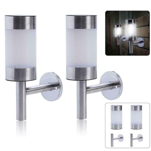 stainless steel outdoor garden light solar powered shed door fence wall led d6 lamps
stainless steel outdoor garden light solar powered shed door fence wall led d6 lamps