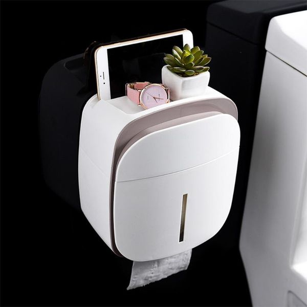 tissue boxes & napkins wall-mounted box bathroom holder waterproof dispenser storage rack (grey)
tissue boxes & napkins wall-mounted box bathroom holder waterproof dispenser storage rack (grey)