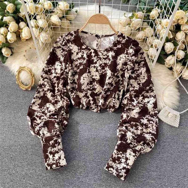 autumn product pleated bottoming shirt women wild retro tie-dye puff sleeve pullover t-shirt uk706 210506, White
autumn product pleated bottoming shirt women wild retro tie-dye puff sleeve pullover t-shirt uk706 210506, White