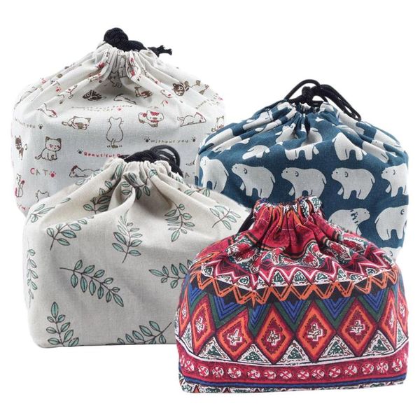 japanese style lunch box bag cute canvas drawstring portable with rice handbag tote storage bags
japanese style lunch box bag cute canvas drawstring portable with rice handbag tote storage bags
