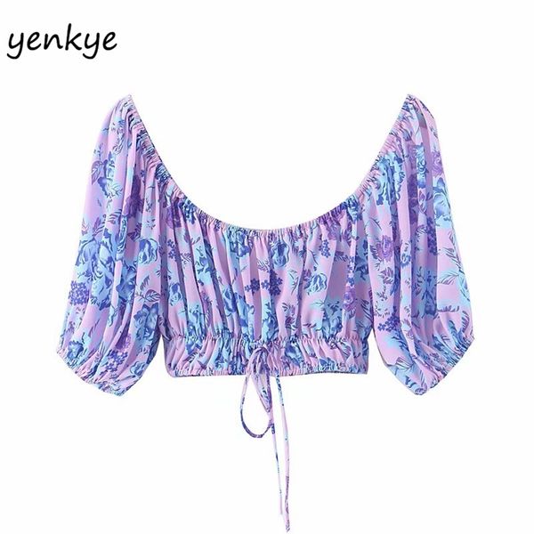 summer women floral print crop lady puff sleeve round neck elastic waist holiday boho yf7460 210514, White
summer women floral print crop lady puff sleeve round neck elastic waist holiday boho yf7460 210514, White