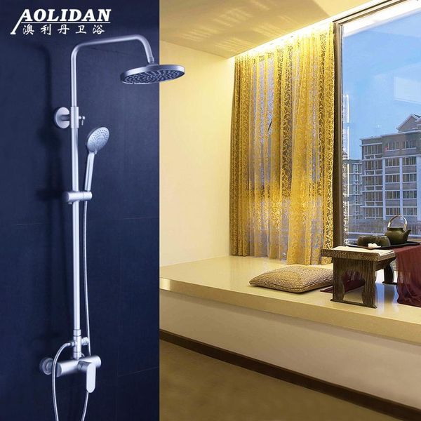 bathroom shower heads space aluminum set cold and water mixing valve nozzle with the
bathroom shower heads space aluminum set cold and water mixing valve nozzle with the