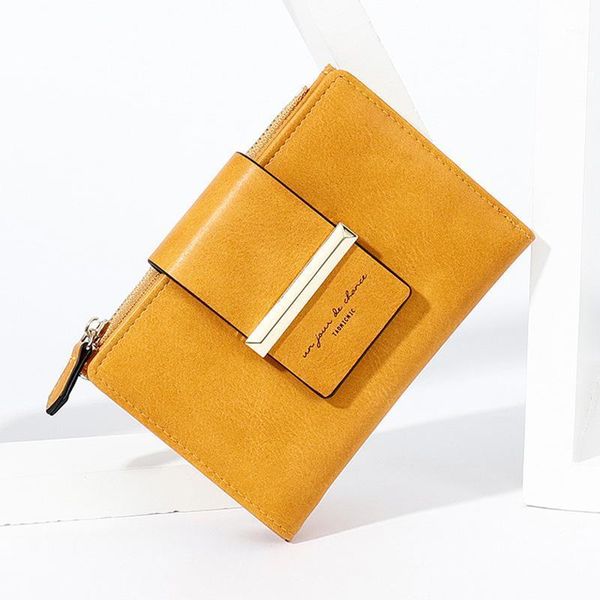 wallets 2021 womens short vintage design ladies money purses small bifold wallet with zipper coin pocket for female yellow1, Red;black
wallets 2021 womens short vintage design ladies money purses small bifold wallet with zipper coin pocket for female yellow1, Red;black