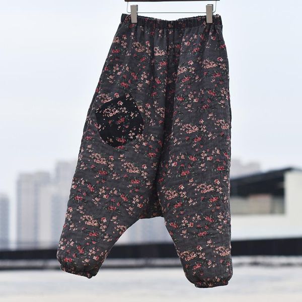 cotton linen low drop crotch pants big size women printed harem trousers elastic waist baggy ethnic hip hop flax wide leg women's & cap, Black;white
cotton linen low drop crotch pants big size women printed harem trousers elastic waist baggy ethnic hip hop flax wide leg women's & cap, Black;white