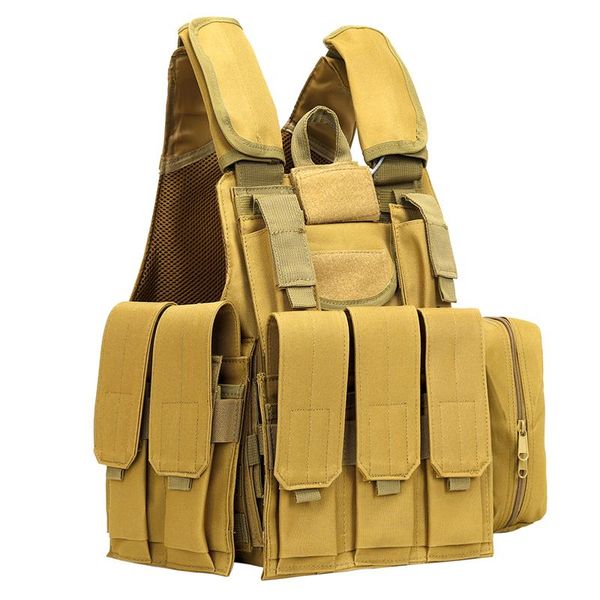 hunting jackets outdoor sports adjustable chest vest camping hiking mountaineering with detachable pouch bags carrier, Camo;black
hunting jackets outdoor sports adjustable chest vest camping hiking mountaineering with detachable pouch bags carrier, Camo;black