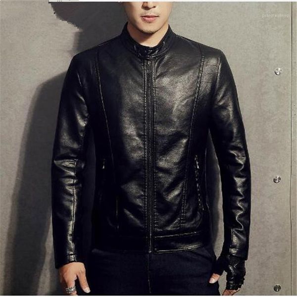 men's fur & faux 2021pu leather jacket men black red brown solid mens coats trend slim fit youth motorcycle suede male
men's fur & faux 2021pu leather jacket men black red brown solid mens coats trend slim fit youth motorcycle suede male