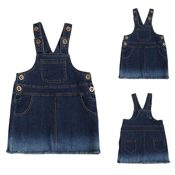 girl's dresses kid girls dungarees overall denim jeans short dress summer holiday cute children sleeveless strappy outwearing clothes, Red;yellow
girl's dresses kid girls dungarees overall denim jeans short dress summer holiday cute children sleeveless strappy outwearing clothes, Red;yellow