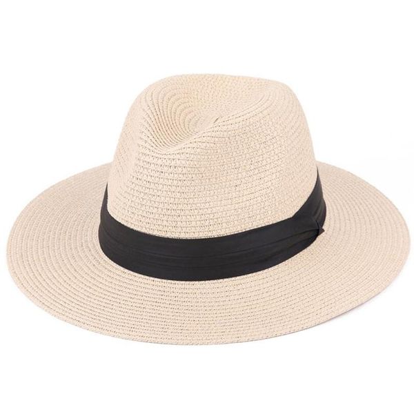 wide brim hats men women fedora panama straw hat ladies sun jazz cap beach summer trilby sunhat visor protection, Blue;gray
wide brim hats men women fedora panama straw hat ladies sun jazz cap beach summer trilby sunhat visor protection, Blue;gray