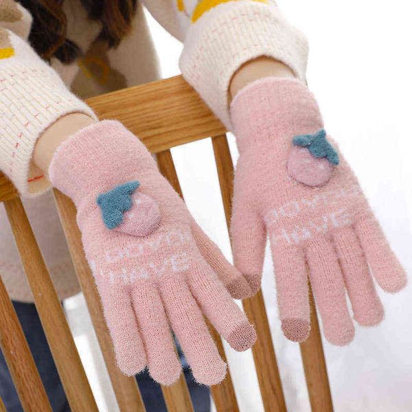 winter female korean version lovely strawberri versatile thickened warm glov five finger autumn and winter touch screen knitting
winter female korean version lovely strawberri versatile thickened warm glov five finger autumn and winter touch screen knitting