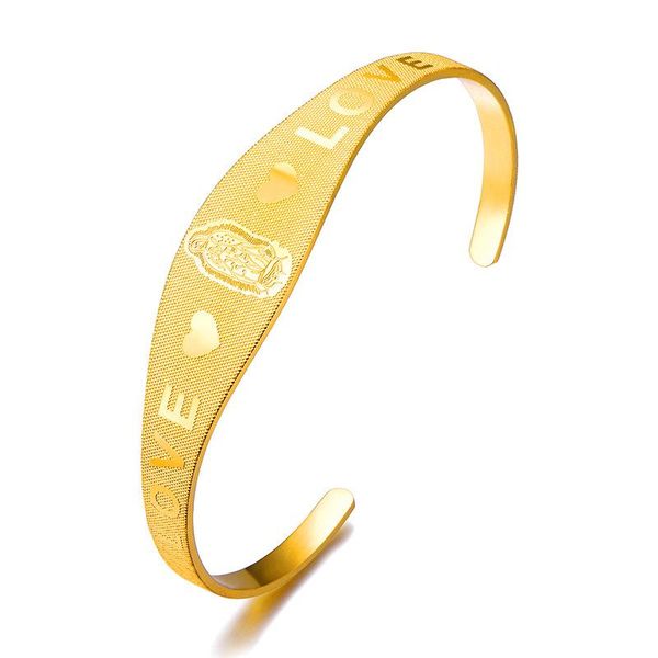 stainless steel love virgin mary open cuff bangles bracelets for women catholic jewelry drop bangle, Black
stainless steel love virgin mary open cuff bangles bracelets for women catholic jewelry drop bangle, Black