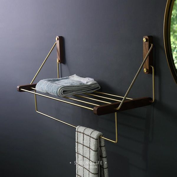 towel racks bathroom accessories set black walnut shower storage shelf luxury solid wood & brass rack rail wall hanging
towel racks bathroom accessories set black walnut shower storage shelf luxury solid wood & brass rack rail wall hanging